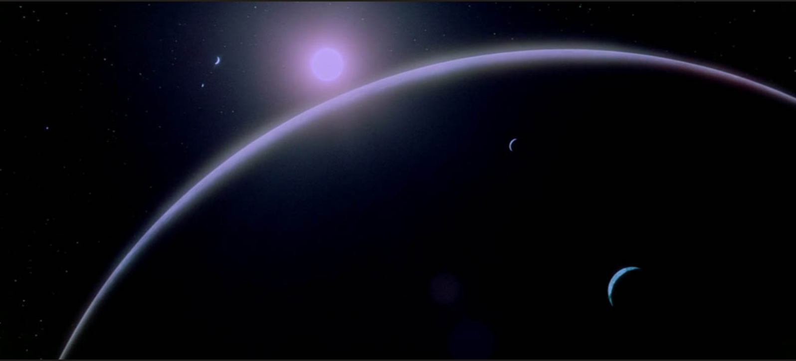 Maf title artwork over a dark planet in space